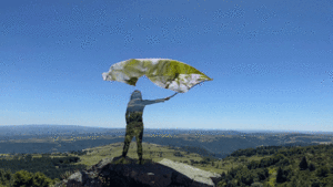 Johanna Reich, Me as Nature, 2022, Videoperformance, VG Bildkunst Bonn 2024