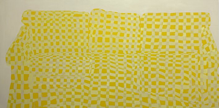 Elif Çelik, Das gelbe Sofa, 2026